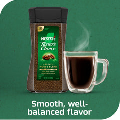 NESCAFÉ Taster's Choice café servido en taza mostrando aroma y cuerpo