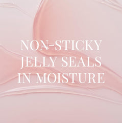 TATCHA textura en gel del Kissu Lip Mask detalle que evidencia absorción no pegajosa