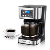 Taylor Swoden vista frontal de la cafetera, ofrece capacidad y diseño elegante