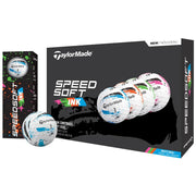 TaylorMade Speed Soft Ink vista frontal del envase, identifica el pack y su valor
