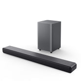 TCL S55H front soundbar view showing premium finish and improved dialogue clarity