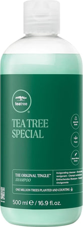 Tea Tree bottle front view showing brand and revitalizing benefit