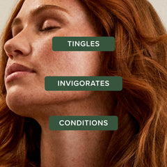 Textura cremosa del acondicionador Tea Tree, facilita desenredado inmediato