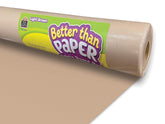 Teacher Created Resources front view of light brown roll showing full packaging and size benefit
