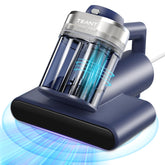 Teant MV-Blue front view showing ergonomic housing and cleaning head benefit rapid mattress cleaning