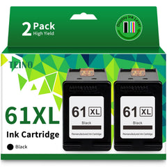 TEINO cartucho 61XL frontal mostrando el paquete y compatibilidad HP