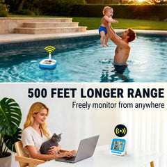 TempPro sensor flotante detalle del sello impermeable IPX8 y durabilidad