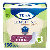 TENA empaque frontal mostrando cantidad y diseño, comodidad prolongada
