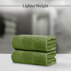 Tens Towels primer plano de la textura de algodón superfino, suavidad al tacto