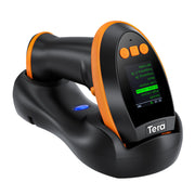 Tera HW0009 front view showing ergonomic grip and trigger for comfortable scanning