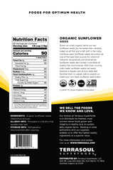 Detalle de textura de semillas Terrasoul Superfoods, peladas y listas para usar