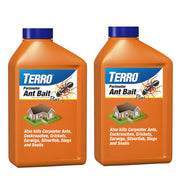 Terro perimeter canister front view showing product and easy-grip design for precise application