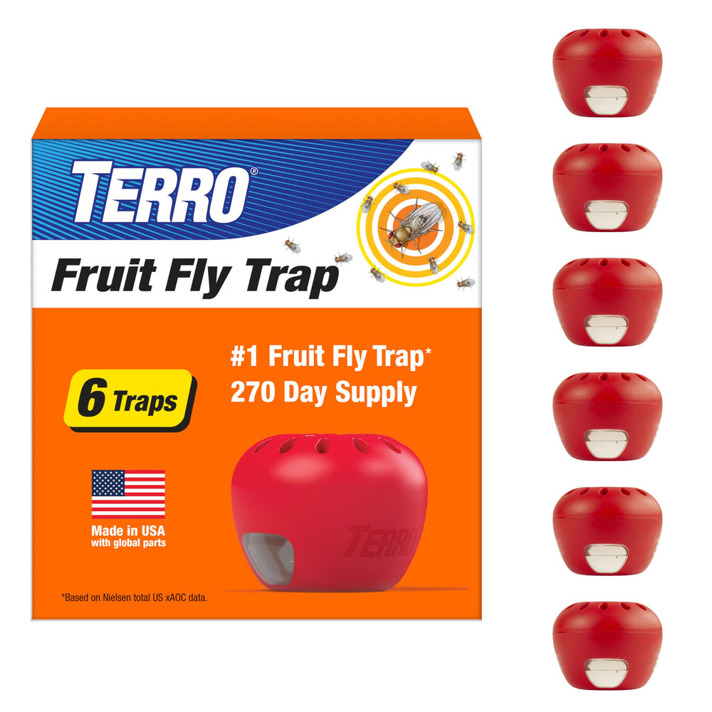 TERRO trampa frontal mostrando diseño en forma de manzana y discreción en cocina