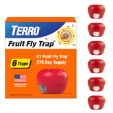 TERRO trampa frontal mostrando diseño en forma de manzana y discreción en cocina