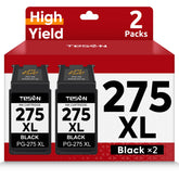 TESEN PG-275XL front packaging showing two black cartridges and clear labeling for reliable replacement