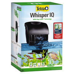 Tetra Whisper IQ vista frontal mostrando diseño compacto y silencio