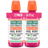 The Breath Co. vista frontal del pack de 2 botellas y beneficio de frescura
