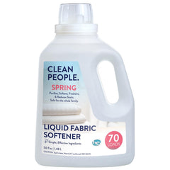 THE CLEAN PEOPLE botella frontal mostrando tamaño y diseño, claridad del producto