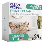 THE CLEAN PEOPLE front packaging showing pack and fresh scent benefit