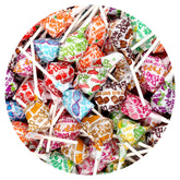 The Hampton Popcorn Company bolsa frontal de DUM DUMS mostrando variedad y conveniencia