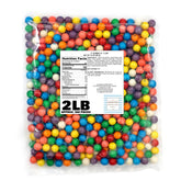 The Hampton Popcorn Company frontal de bolsa 2 lb con gumballs surtidos, ideal para reponer
