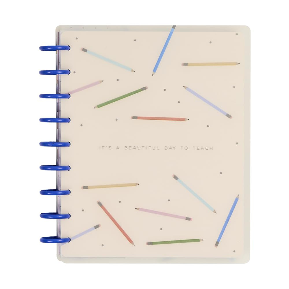 The Happy Planner portada frontal Classic con diseño escolar y motivador
