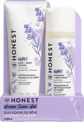 The Honest Company frente del envase Lavender Calm mostrando diseño y beneficio calmante