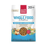 The Honest Kitchen 20 lb bag front view showing human-grade claim and benefits