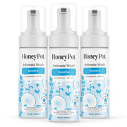 The Honey Pot Company front label showing gentle, pH-balanced benefits