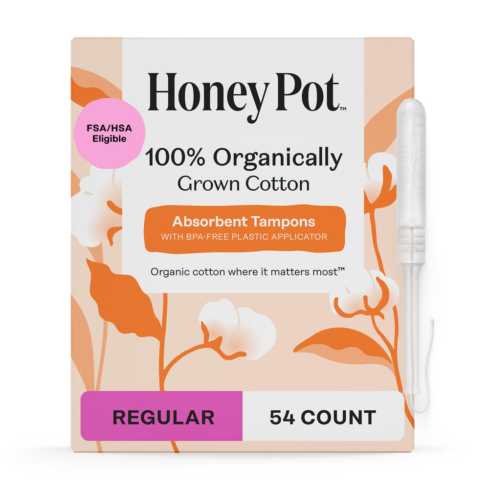 The Honey Pot Company: frente del empaque mostrando protección natural