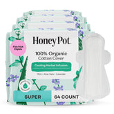 The Honey Pot Company toalla frontal mostrando diseño y protección