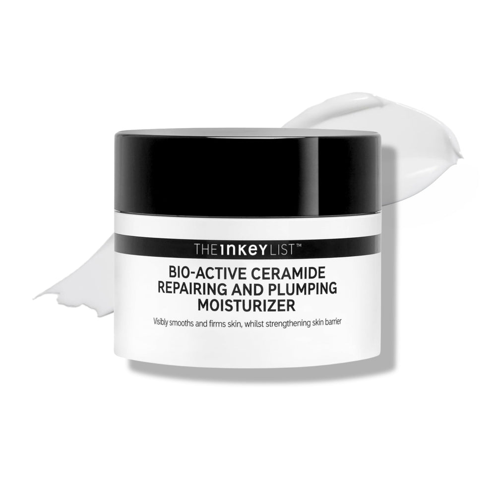 The INKEY List frasco frontal Bio-Active Ceramide mostrando diseño y tamaño
