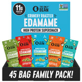 The Only Bean front packaging showing variety pack and benefits