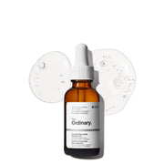 The Ordinary botellita frontal mostrando el envase y beneficio de claridad