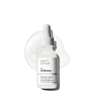 The Ordinary frasco frontal mostrando el envase y claridad del sérum