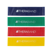 THERABAND vista frontal del paquete, set compacto para entrenamiento