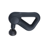 TheraGun Relief front view in black showing compact design and benefit of portability