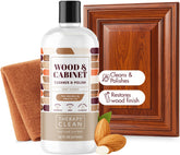 Therapy botella frontal 16 oz mostrando etiqueta y utilidad para limpieza de madera