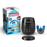 Thermacell front view of Patio Max showing sleek design and easy setup benefit