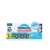 Thermacell front view of repeller bundle showing compact design and brand benefit