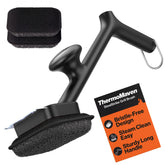 ThermoMaven front view packaging showing safe bristle-free brush benefits