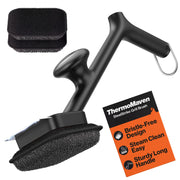 ThermoMaven front view packaging showing safe bristle-free brush benefits