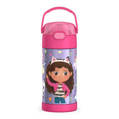THERMOS FUNtainer frente con diseño Gabby’s Dollhouse, apariencia atractiva y portátil