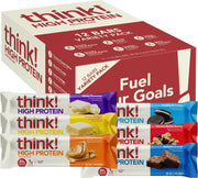 think! empaquetado frontal del Variety Pack, variedad portátil y práctica