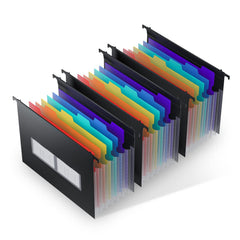 ThinkTex vista frontal del empaque mostrando 7 bolsillos y divisores coloridos para organización rápida