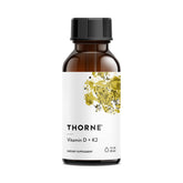 Thorne bottle front label showing product name and clean design for easy recognition
