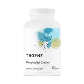 Thorne bottle front view showing supplement and daily supply benefit