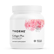 THORNE front packaging showing product name and servings, clear professional branding and benefit