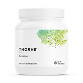 THORNE envase frontal del creatine con etiqueta clara y confianza NSF