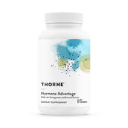 THORNE frasco frontal mostrando 60 cápsulas y claridad de etiqueta
